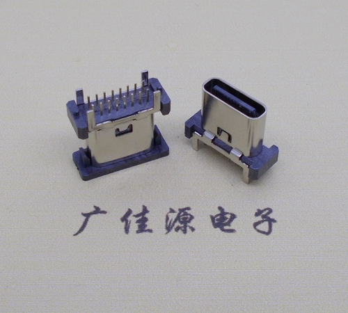 濮阳立式插板type-c16p母座长H=8.8mm