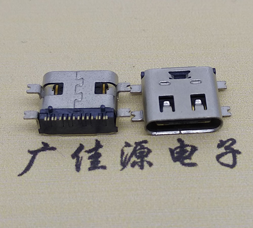 濮阳type-c16p母座全贴带弹片连接器