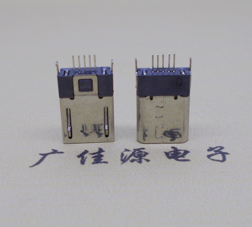 濮阳micro-迈克 插座 固定两脚鱼叉夹板1.0公头连接器