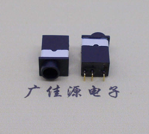 濮阳PJ-2030防水耳机插座 铜材质铜针2.5/3.5音频插口
